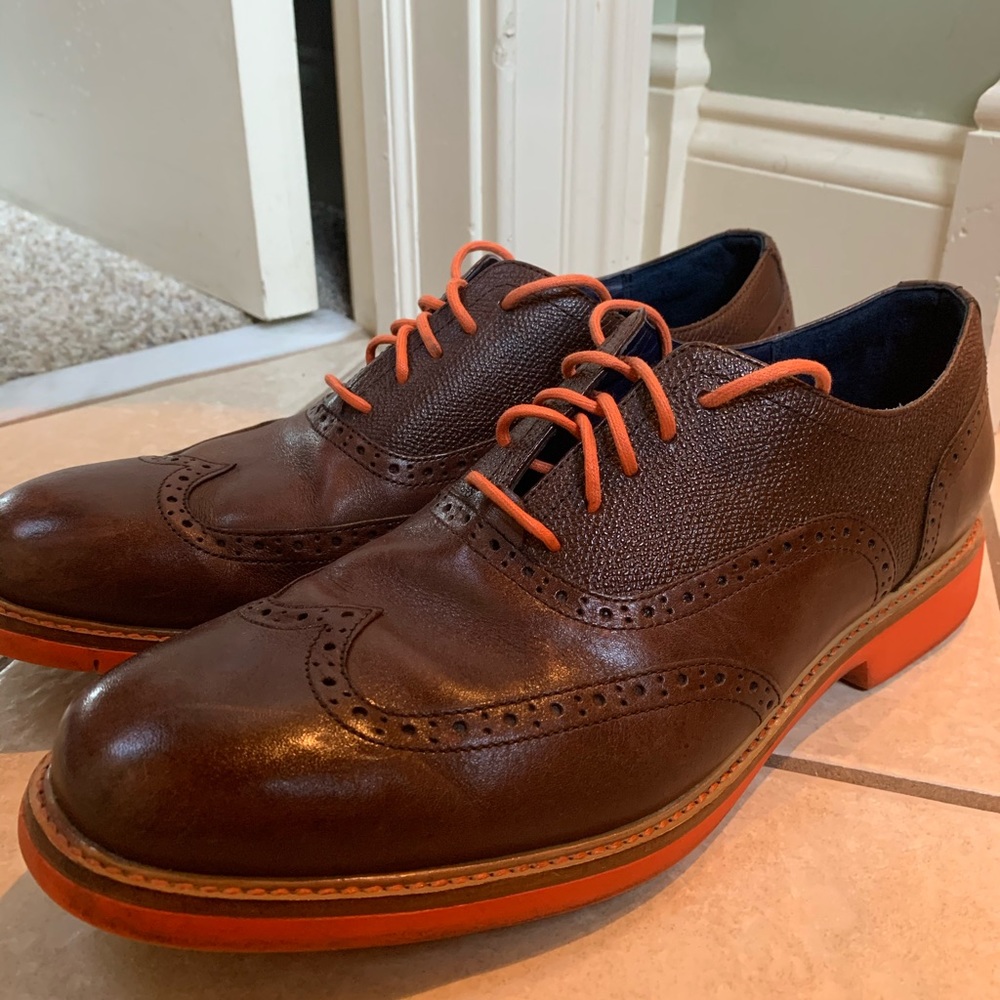 Cole Haan Leather Wingtip Oxford